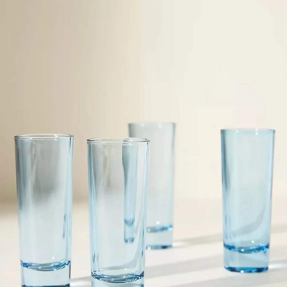 Anthropologie NWT/NIB Morgan Shot Glasses, Set of 4